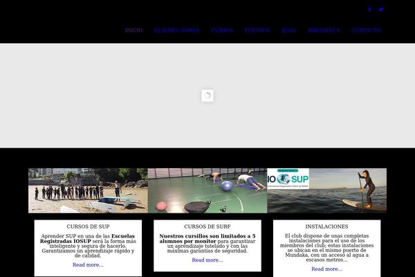 Tisson theme site design template sample