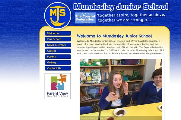 School theme site design template sample
