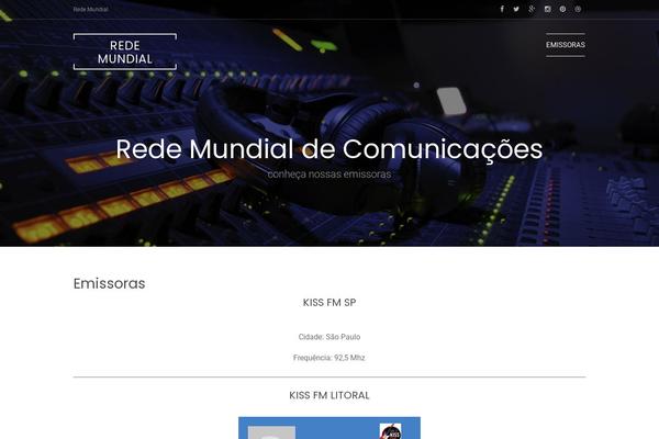 Refur theme site design template sample
