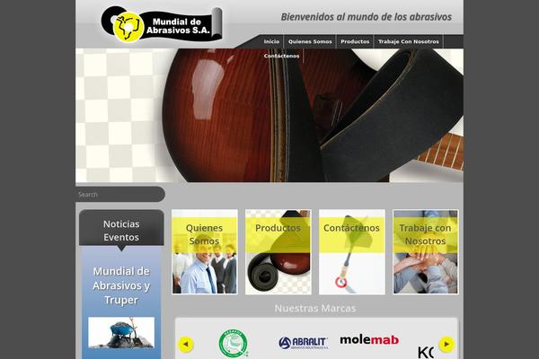 abrasivos theme websites examples