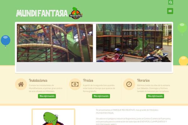Happy Kids theme site design template sample