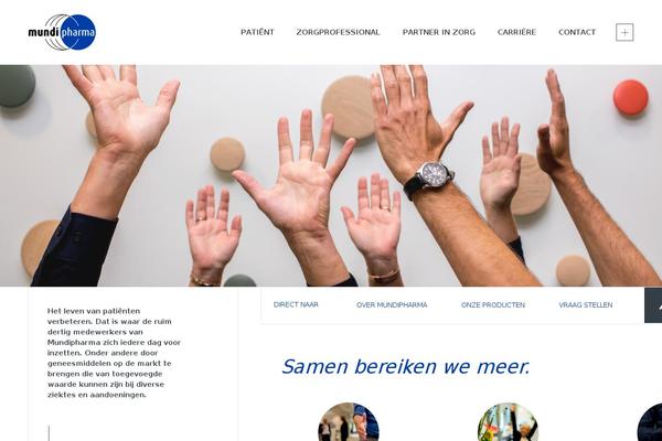 mundipharma theme websites examples
