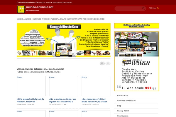 mundo-anuncio.net site used Comerciodirectohtml5