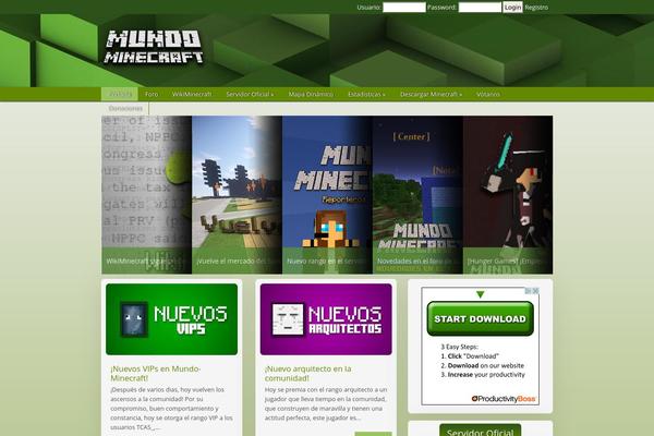 Site using Wp-phpbb-bridge plugin