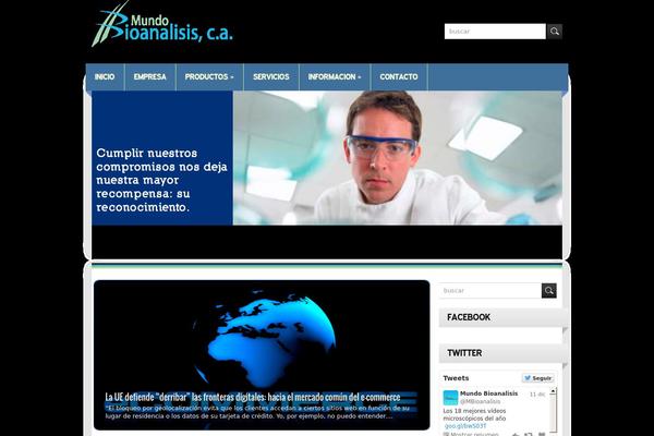 Healthcare theme site design template sample