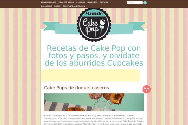 Buttercream theme site design template sample