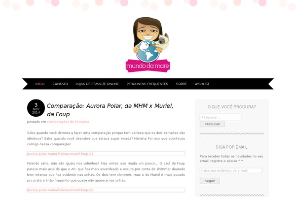 mundodamare.com site used Marykate-wpcom