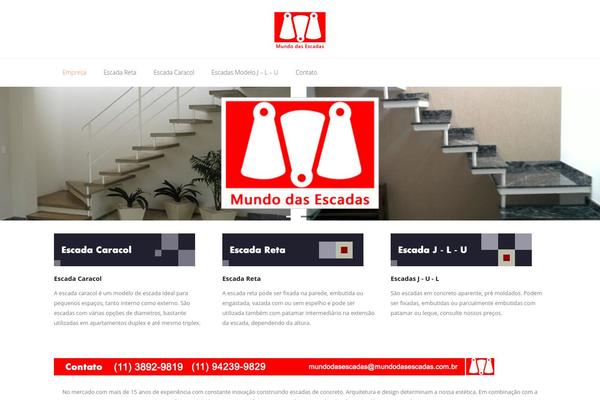 Sento theme site design template sample