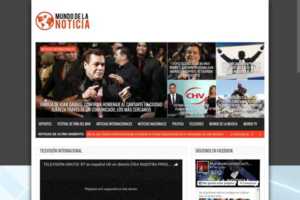 Gameleon theme site design template sample
