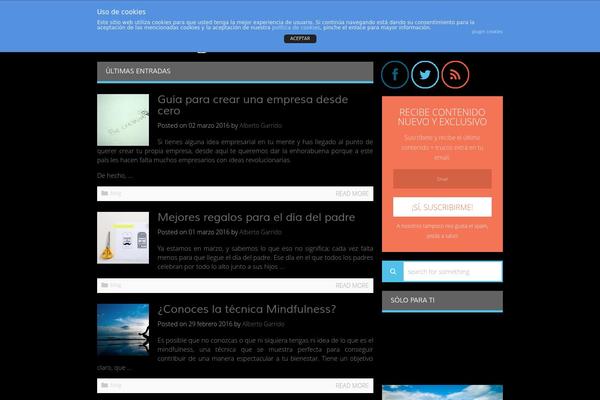 mundodeplanes.com site used Minimagazine