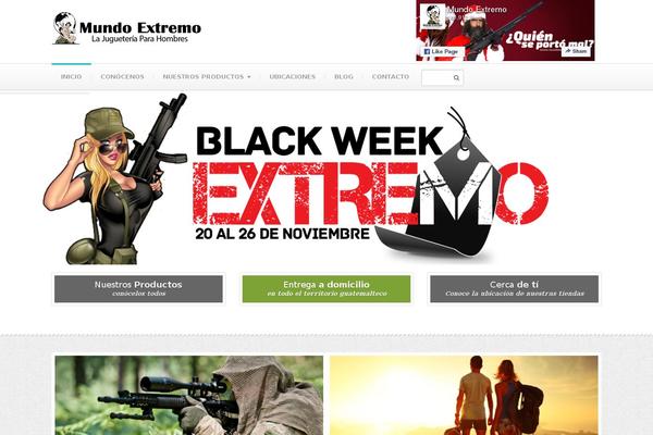 Webmarket theme site design template sample