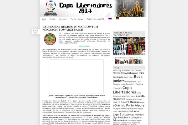mundofoot.pl site used Jonk