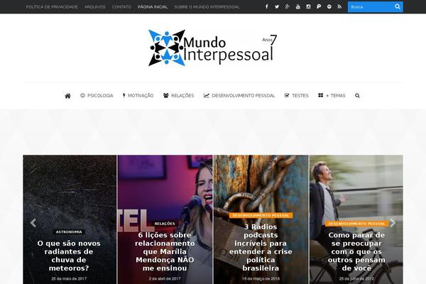 Contentberg theme site design template sample