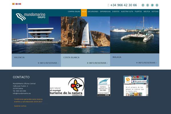 Tisson theme site design template sample