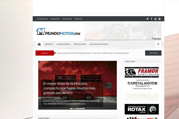 Site using Envo-magazine-pro plugin