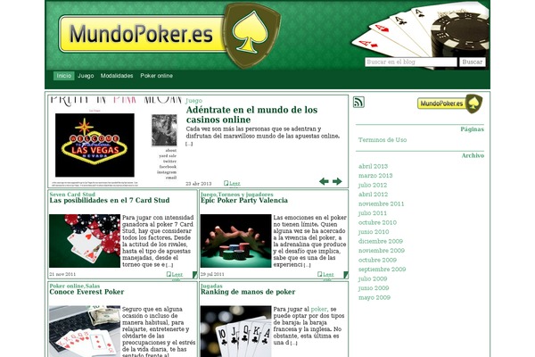 mundopoker.es site used Cogone