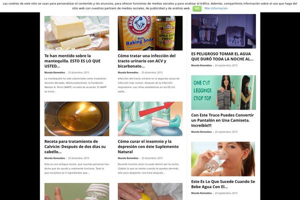 NewsMag theme site design template sample