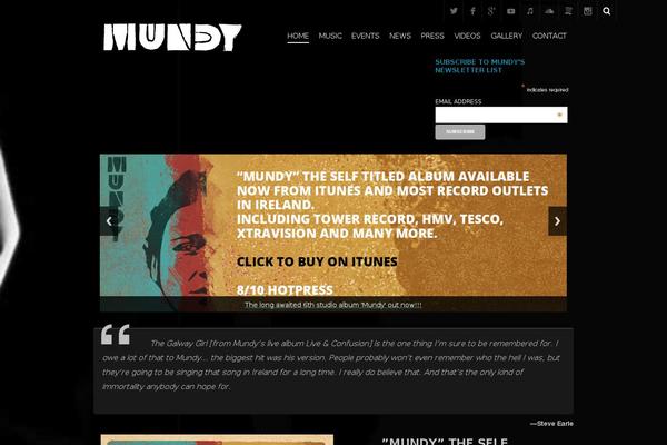Site using Creedence-music plugin