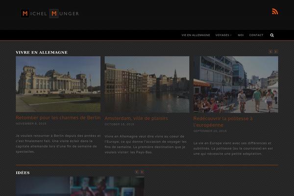 DMS theme site design template sample