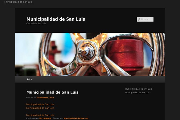 Twenty Eleven theme site design template sample