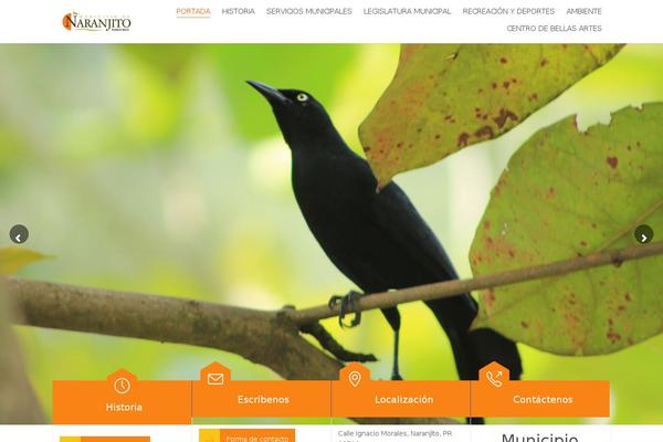 Site using Weptile Image Slider Widget plugin