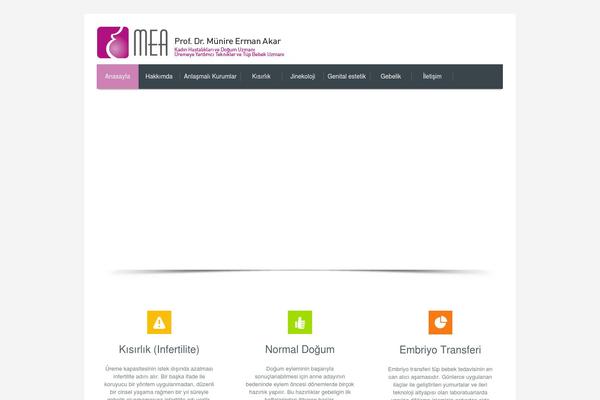 Increase theme site design template sample