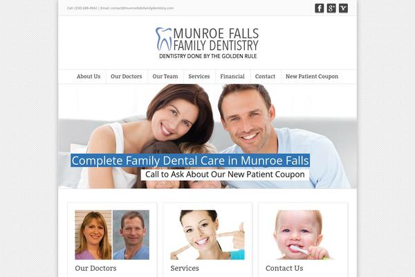 Energy theme site design template sample
