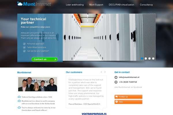 muntinternet.com site used Muntinternet-theme