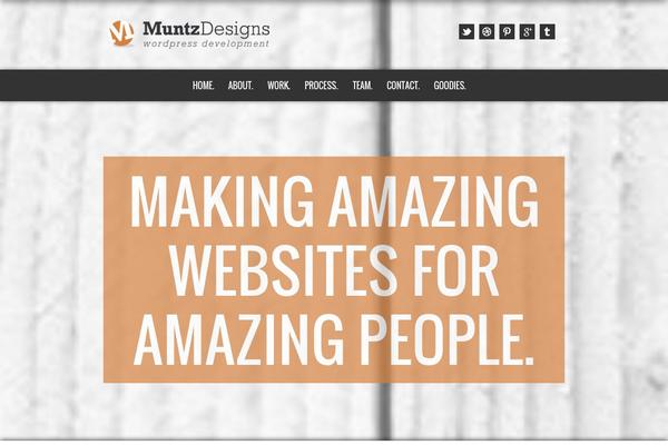 Nash theme site design template sample