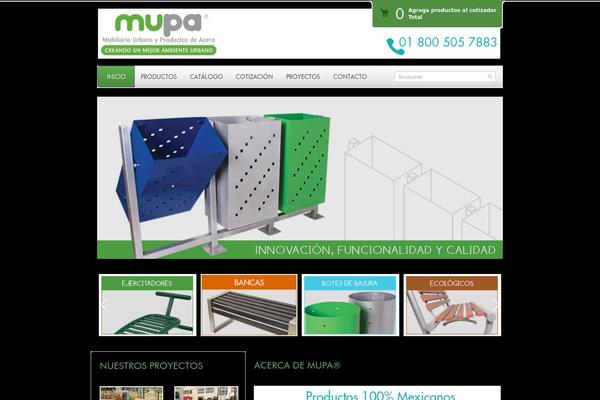 Mazine theme site design template sample