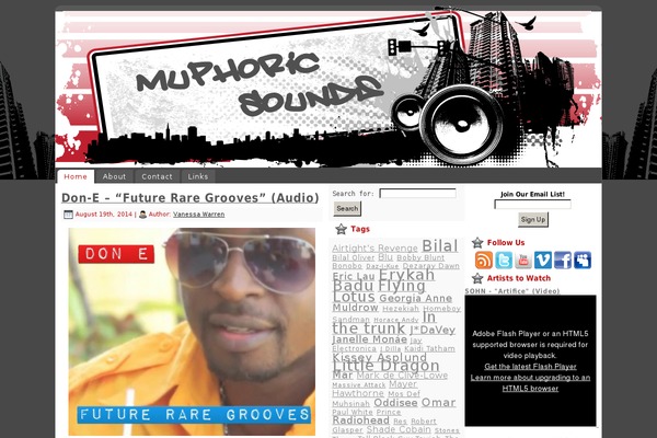 Site using Dm-albums plugin