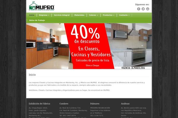 Modernize v3.16 theme site design template sample