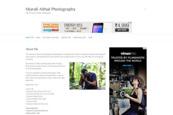 Attitude theme site design template sample