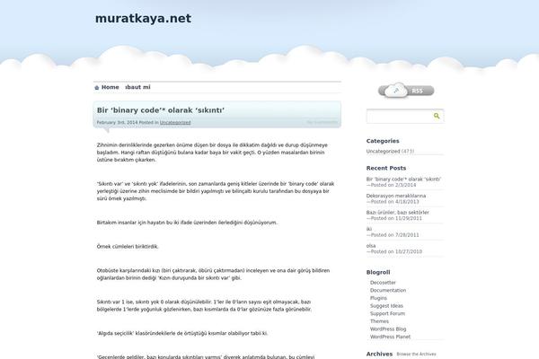proClouds theme site design template sample