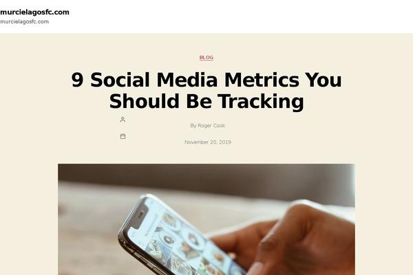 Twenty Twenty theme site design template sample