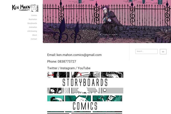 Site using Organic-customizer-widgets plugin