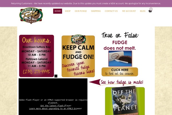 murdicksfudgeshoppe.com site used 2021-pwm-theme