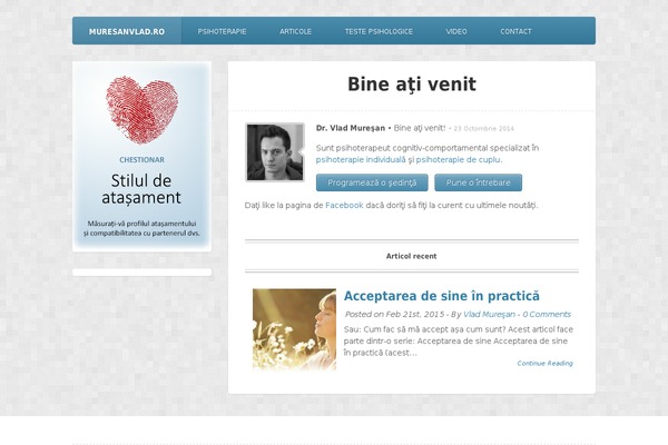 Persona theme site design template sample