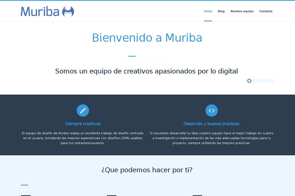 Minicorp theme site design template sample