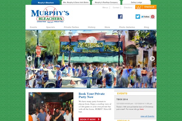 Piquant theme site design template sample