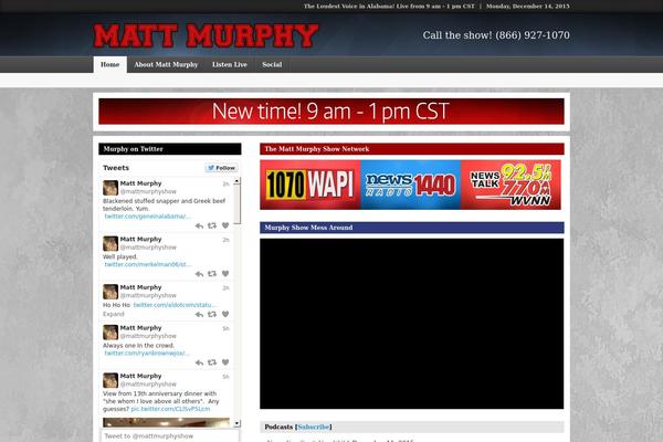 Local News theme site design template sample
