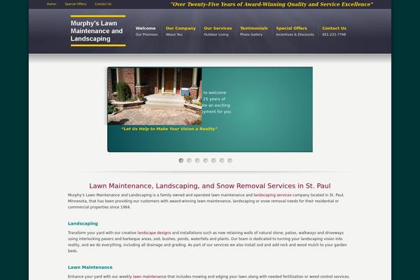 Karma theme site design template sample