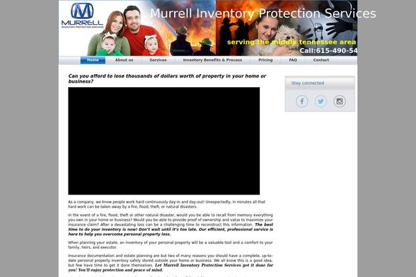 Mip theme site design template sample