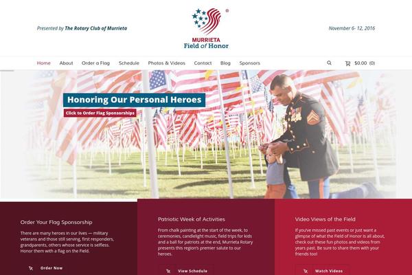Cardinal theme site design template sample