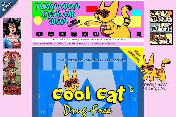 ComicPress theme site design template sample