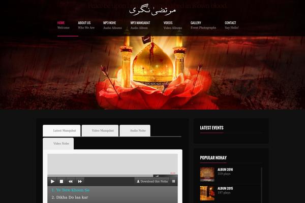Remix theme site design template sample