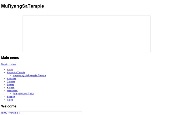Forever theme site design template sample