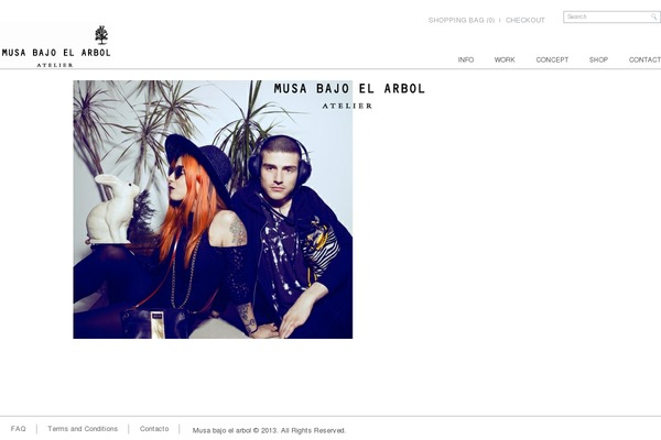 Rustik theme site design template sample