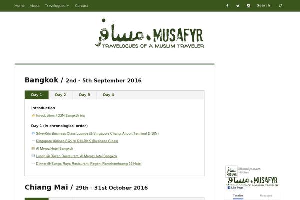 Extra-child theme site design template sample