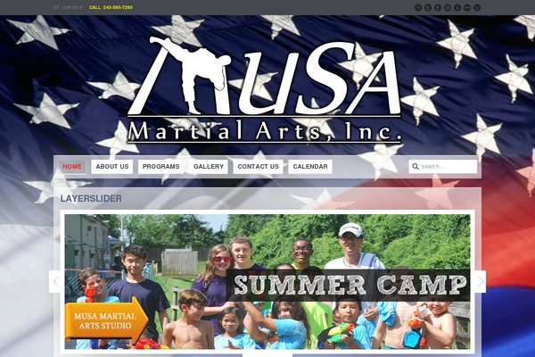 Downtown theme site design template sample